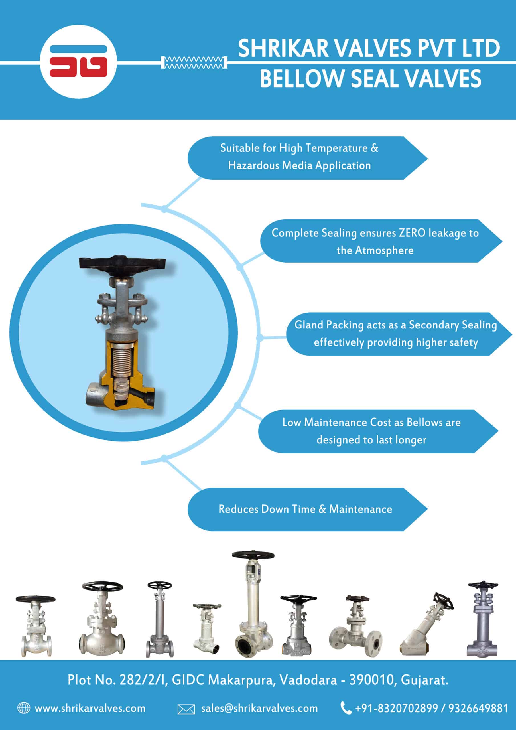 Bellow Seal Valve Info